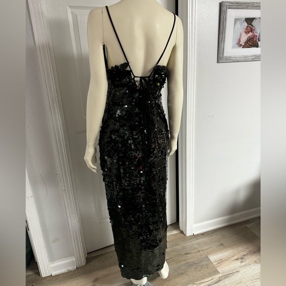 Free People Emerald Green Sequin Dress - Picture 8 of 12